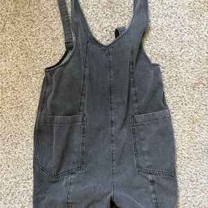 Wishlist Gray Denim Jumpsuit
